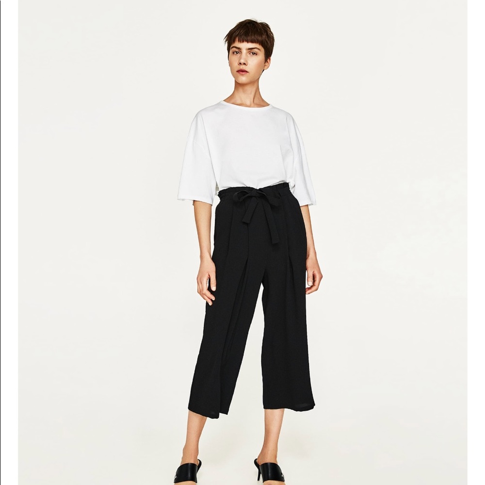 Basic wide leg cullottes